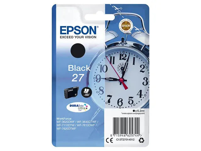 EPSON 27 / T2701 Schwarz Druckerpatrone – Profi-Qualität & hohe Druckleistung-0