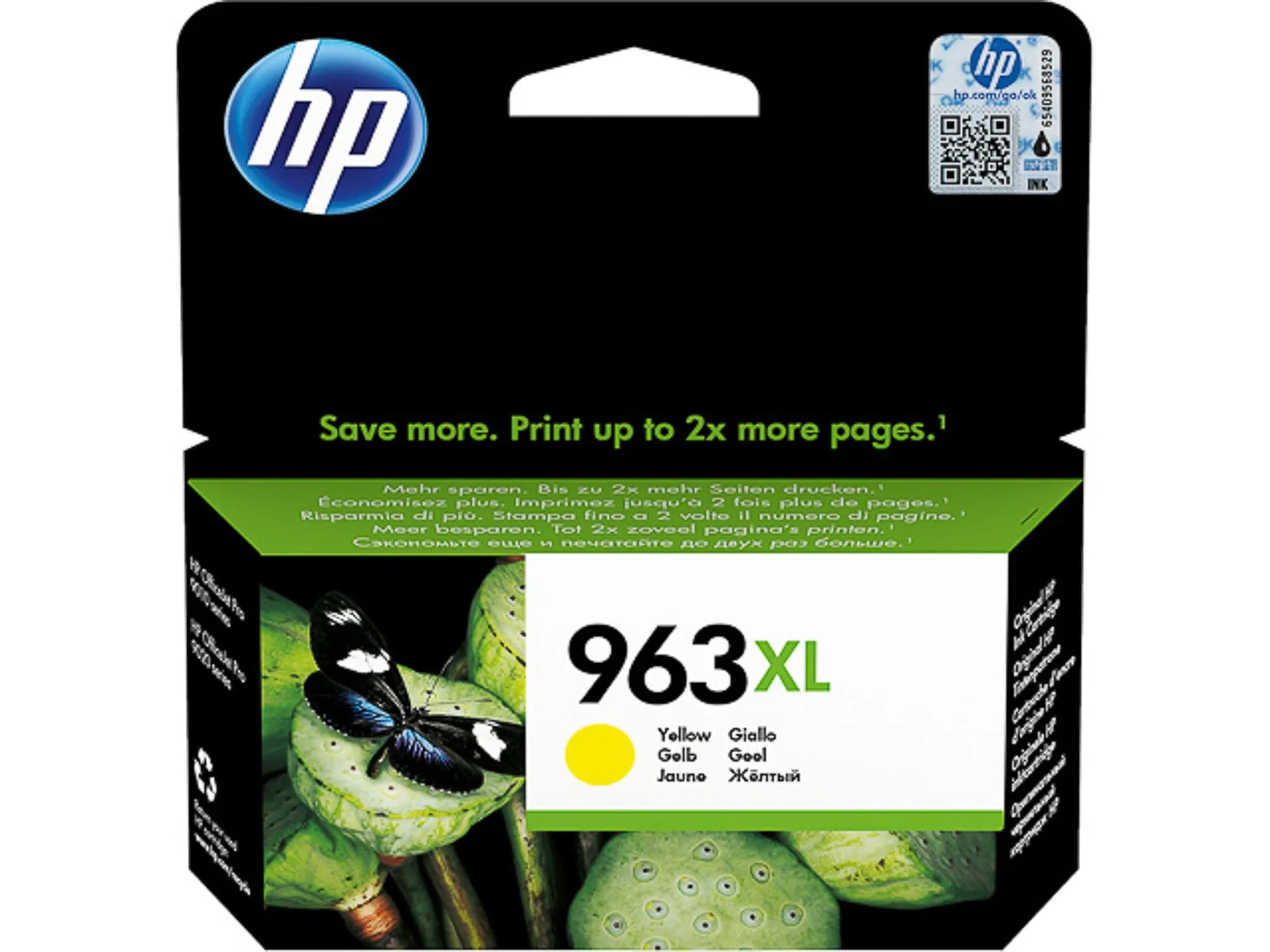 HP 963XL Gelb Druckerpatrone (3JA29AE) – Original Tinte für OfficeJet Pro 9010/9020 Serie-0