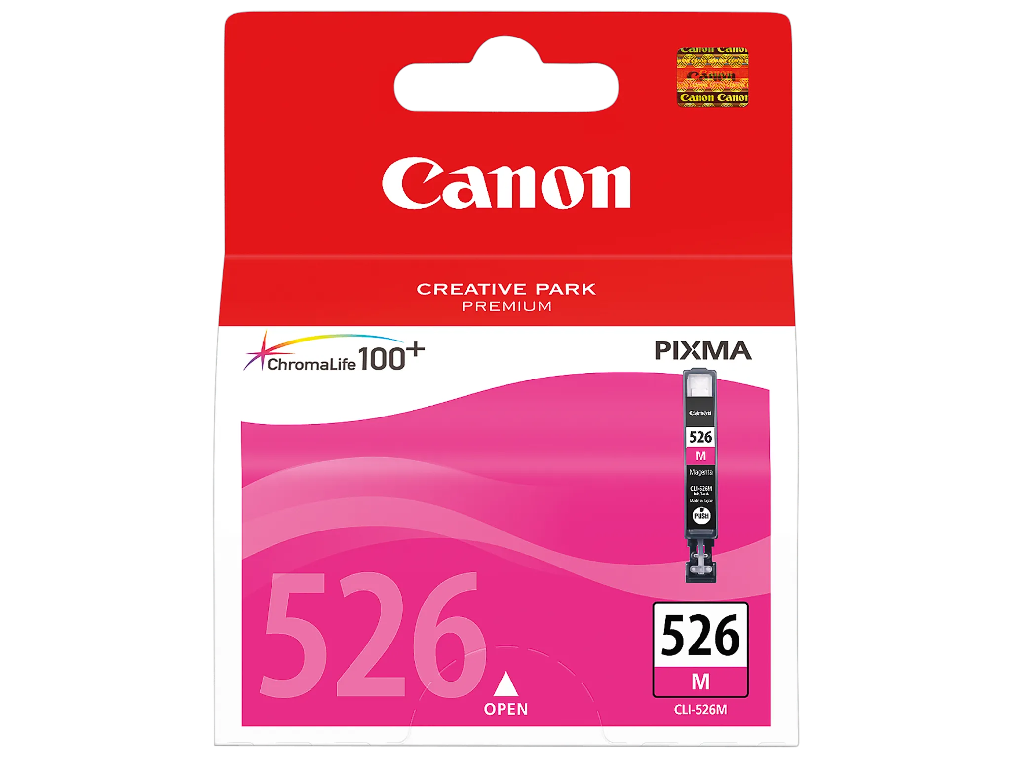 Canon CLI-526 M Magenta – Original Druckerpatrone für lebendige Farbergebnisse-0